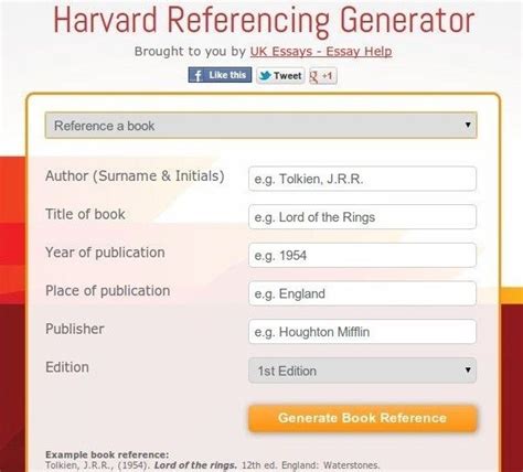 citas harvard online|FREE Harvard Referencing Generator